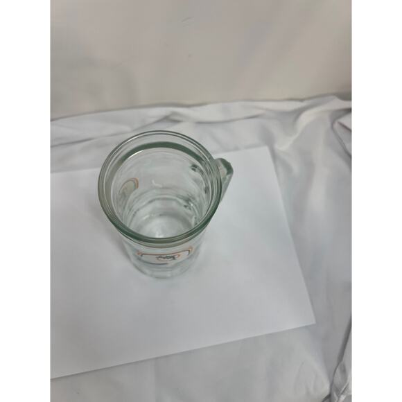 Miami Dolphins Football Beer Mug Stein Clear Glass Fisher Nuts 7" Tall Vintage - Picture 4 of 7